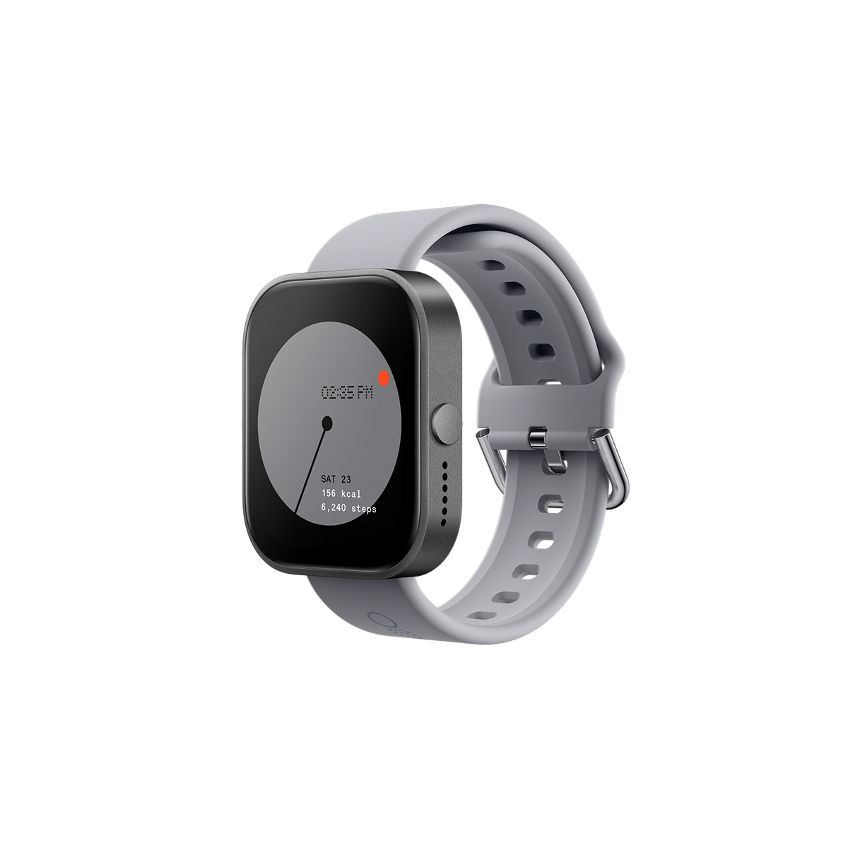 UrbanFlex Smart Watch with Vibrant Orange Strap