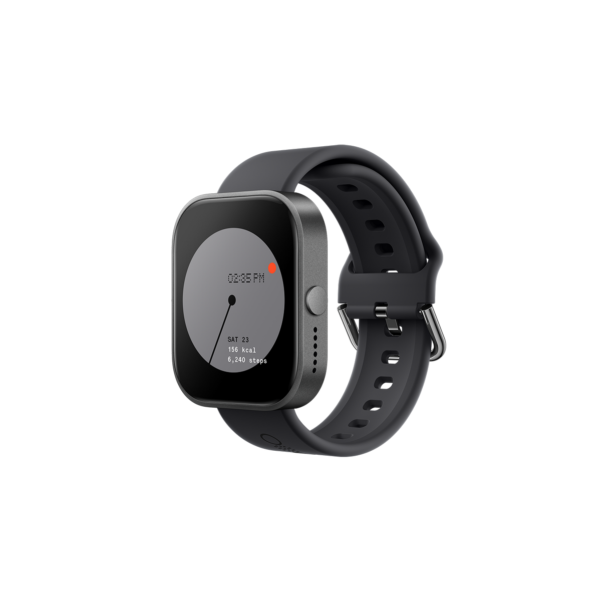 UrbanFlex Smart Watch with Vibrant Orange Strap
