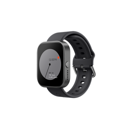 UrbanFlex Smart Watch with Vibrant Orange Strap