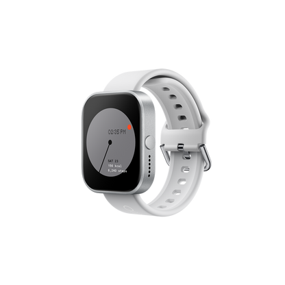 UrbanFlex Smart Watch with Vibrant Orange Strap