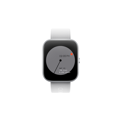 UrbanFlex Smart Watch with Vibrant Orange Strap