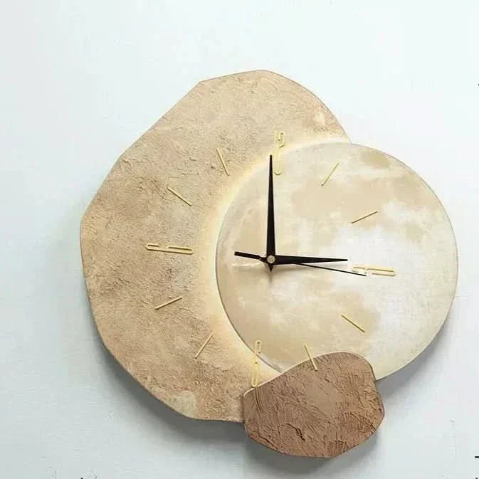 Wooden Modern Wall Clock – Stylish Timepiece for Home Decor