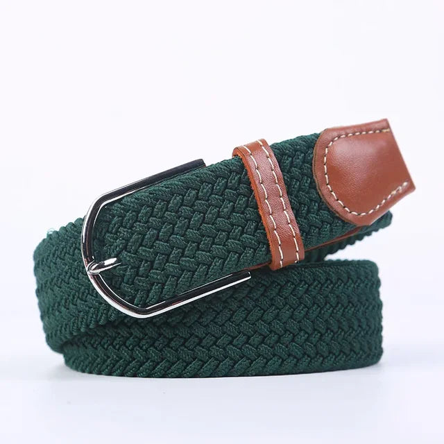 Stretchy Casual Belt Crafted from Elastic Fabric