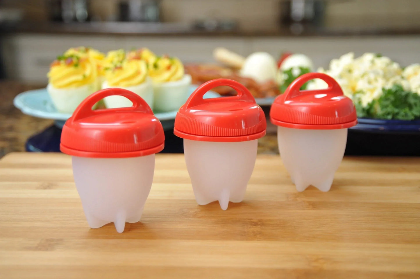 EggMaster Silicone Egg Cooker for Effortless Boiling