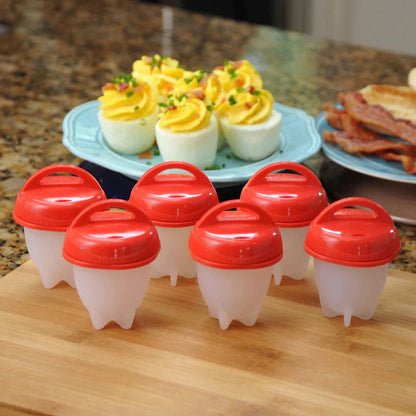 EggMaster Silicone Egg Cooker for Effortless Boiling