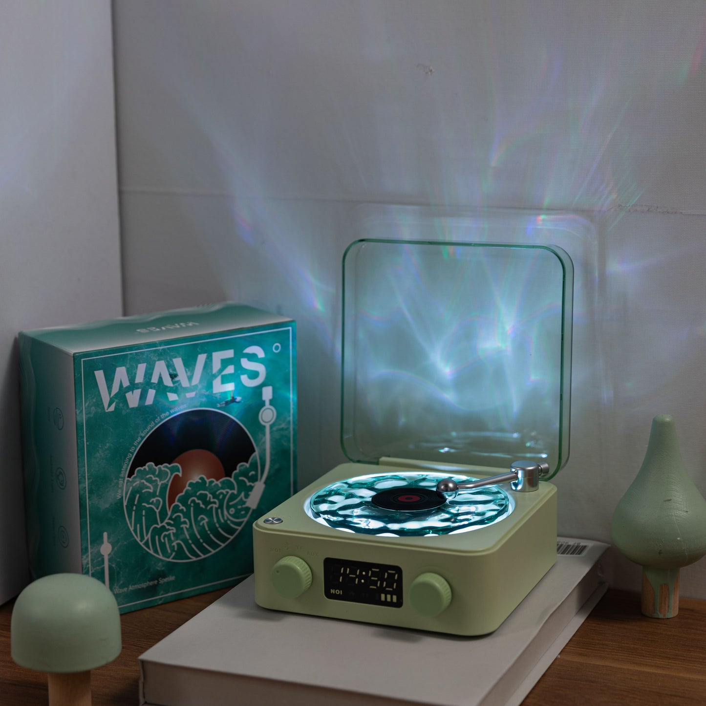 Retro Mini Sleep Aid with RGB Lighting
