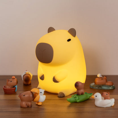 Capybara Squishy Night Light – Perfect Gift for All Ages