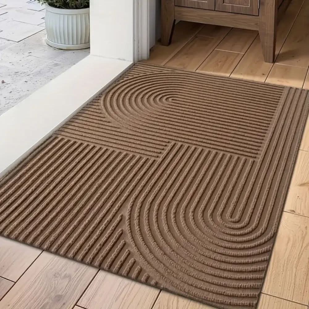 Absorbent Microfiber Floor Mat – Washable, Anti-Slip, Quick Drying