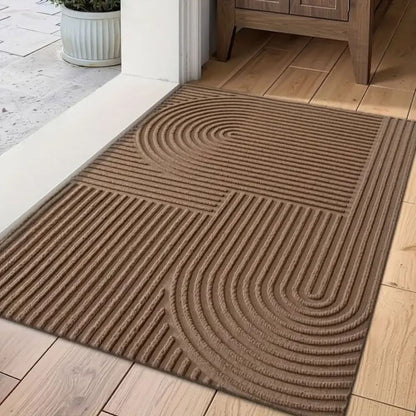 Absorbent Microfiber Floor Mat – Washable, Anti-Slip, Quick Drying