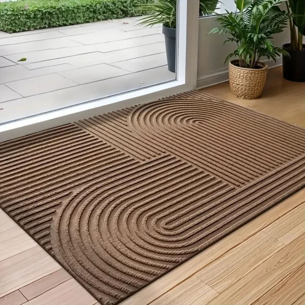 Absorbent Microfiber Floor Mat – Washable, Anti-Slip, Quick Drying