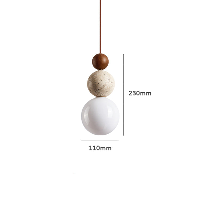 Contemporary Pendant Light in Neutral Design for Hanging Fixtures