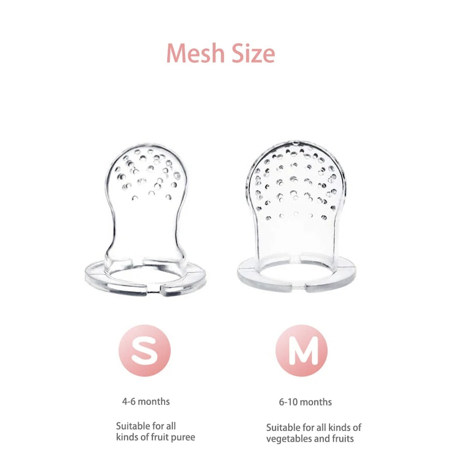Smart Baby Food Feeder with Teething Ring - BPA Free
