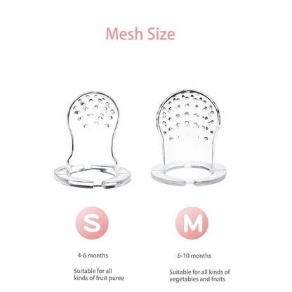 Smart Baby Food Feeder with Teething Ring - BPA Free
