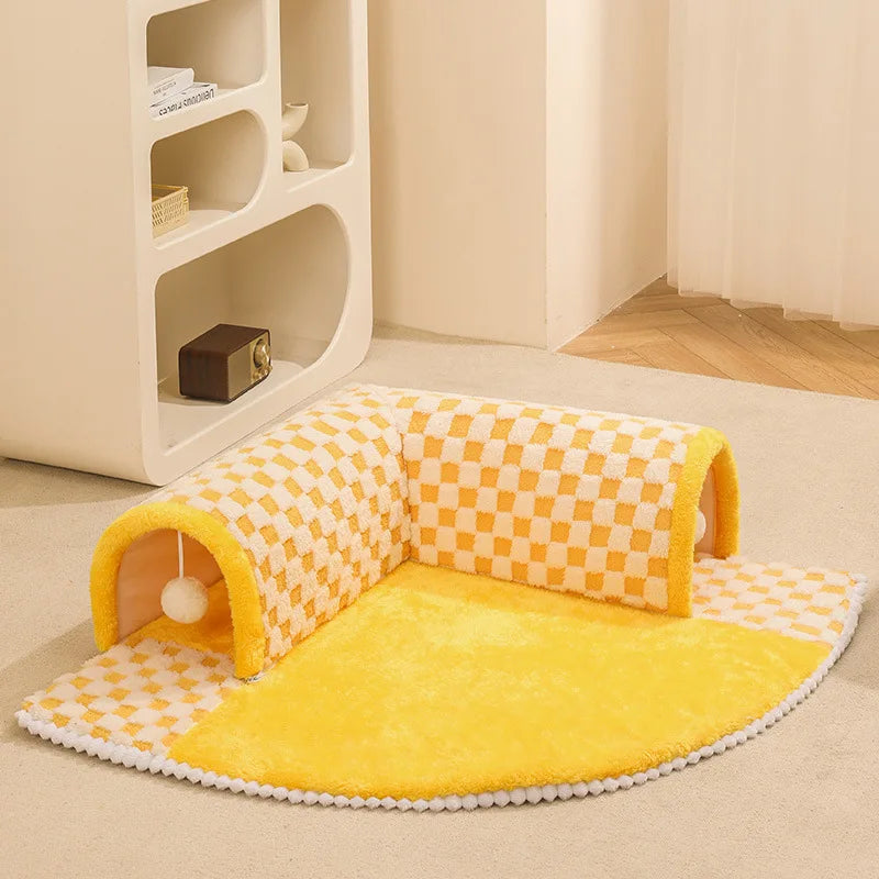 Cat Tunnel Hideaway for Cozy Spaces