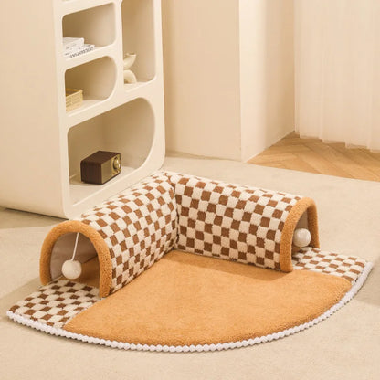 Cat Tunnel Hideaway for Cozy Spaces