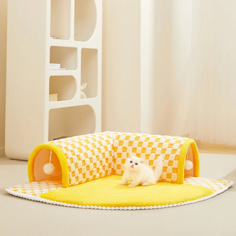 Cat Tunnel Hideaway for Cozy Spaces
