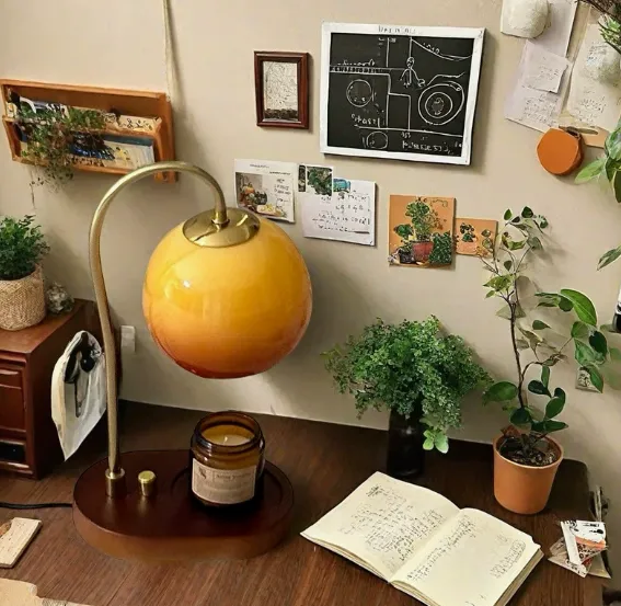 Adjustable Table Lamp for Flameless Wax Melts and Candle Warming