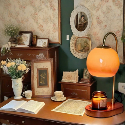 Adjustable Table Lamp for Flameless Wax Melts and Candle Warming