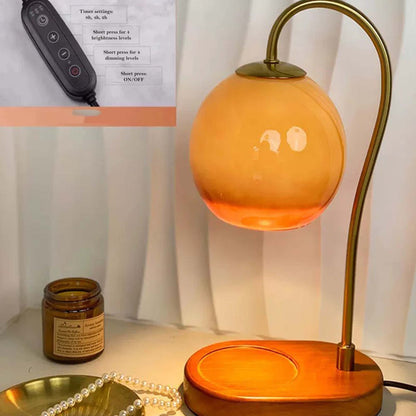 Adjustable Table Lamp for Flameless Wax Melts and Candle Warming
