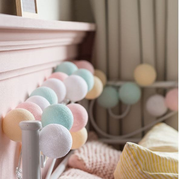 Cotton Glow Ball Swing - Multiple Color Options
