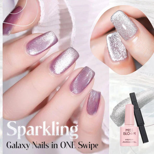 Galactic Glow Nail Gel - Transform Your Manicure Instantly!