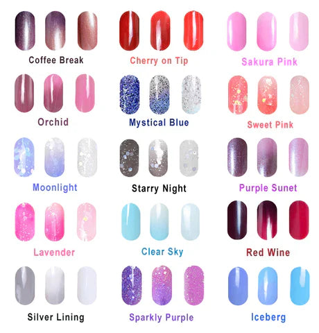 Galactic Glow Nail Gel - Transform Your Manicure Instantly!