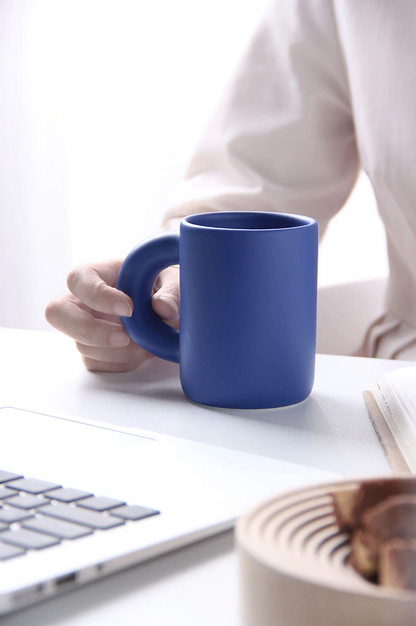 Geometric Design Porcelain Cup – Luxe Athenea Style