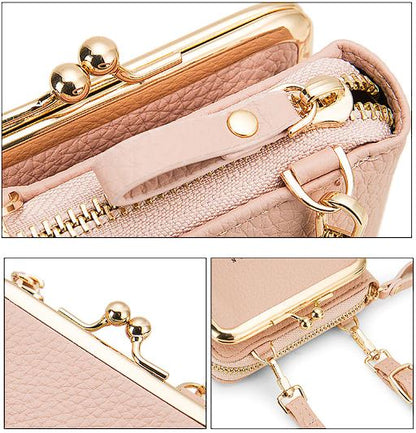 Compact Multi-Pocket Crossbody Bag for Everyday Use