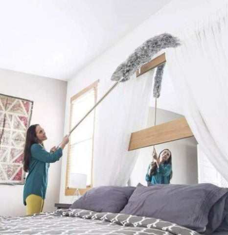 Extendable Microfiber Dusting Cloth for Effortless Cleaning