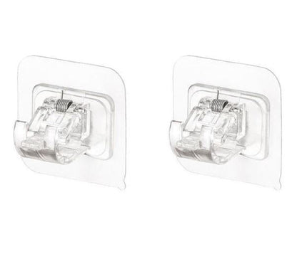 Versatile Wall-Mount Curtain Holder System