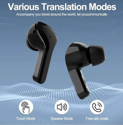 LingoLink Earbuds – Effortless Translation in 144 Languages with Noise Isolation
