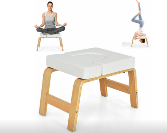 Inversion Bench for Safe and Comfortable Headstands