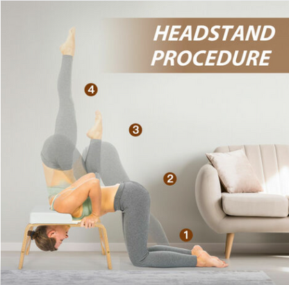 Inversion Bench for Safe and Comfortable Headstands