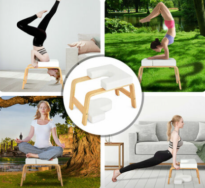 Inversion Bench for Safe and Comfortable Headstands