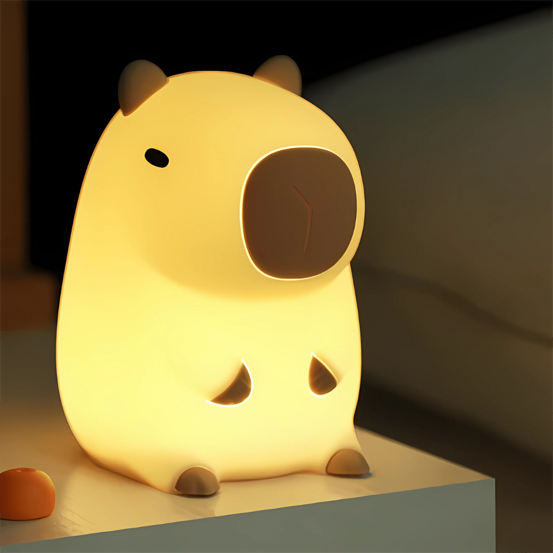 Silicone Night Light with Adjustable Brightness for Relaxing Ambiance