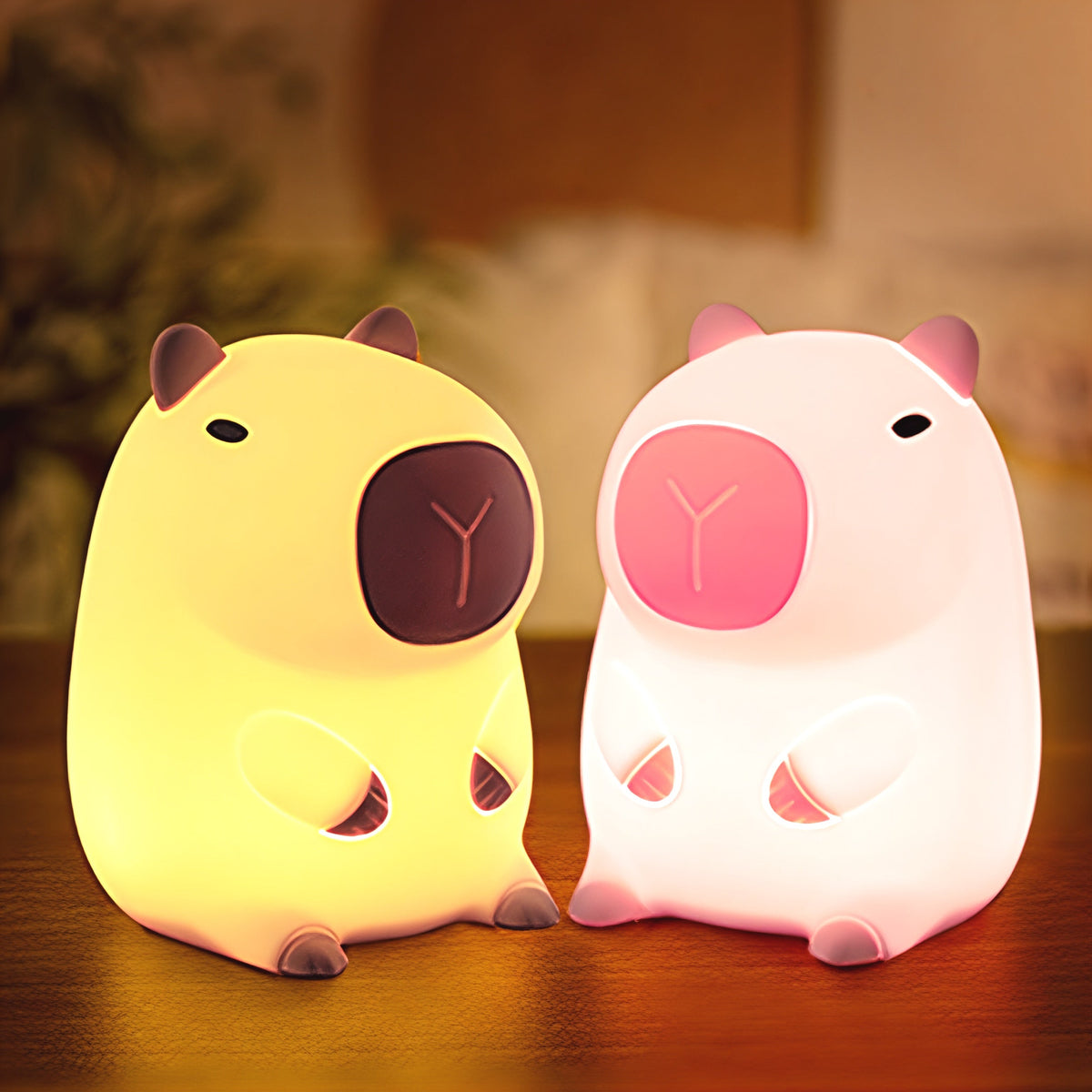 Silicone Night Light with Adjustable Brightness for Relaxing Ambiance