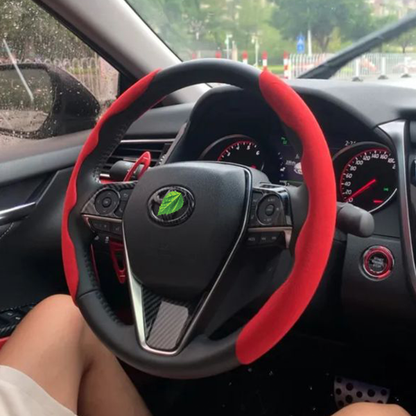 Enhanced Grip Steering Wheel Covers for Cars (Set of 2)