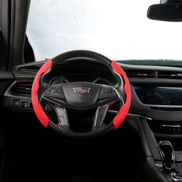 Enhanced Grip Steering Wheel Covers for Cars (Set of 2)