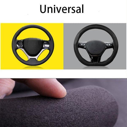Enhanced Grip Steering Wheel Covers for Cars (Set of 2)