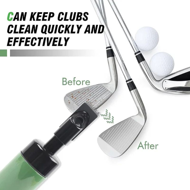Compact Golf Club Cleaning Brush for Easy Portability