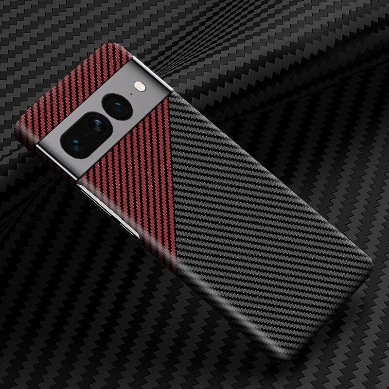 Carbon Fiber Phone Case for Google Pixel 7 and 8