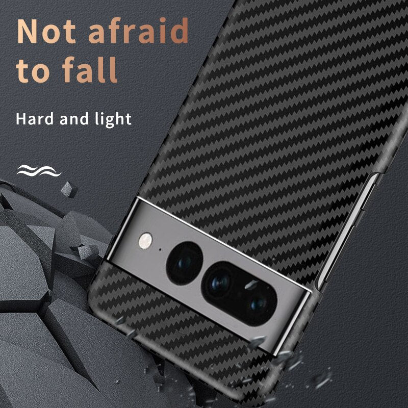 Carbon Fiber Phone Case for Google Pixel 7 and 8