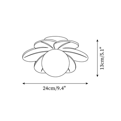 Ceiling Lights with Floral Design for Charming Ambiance