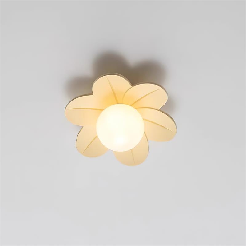 Ceiling Lights with Floral Design for Charming Ambiance