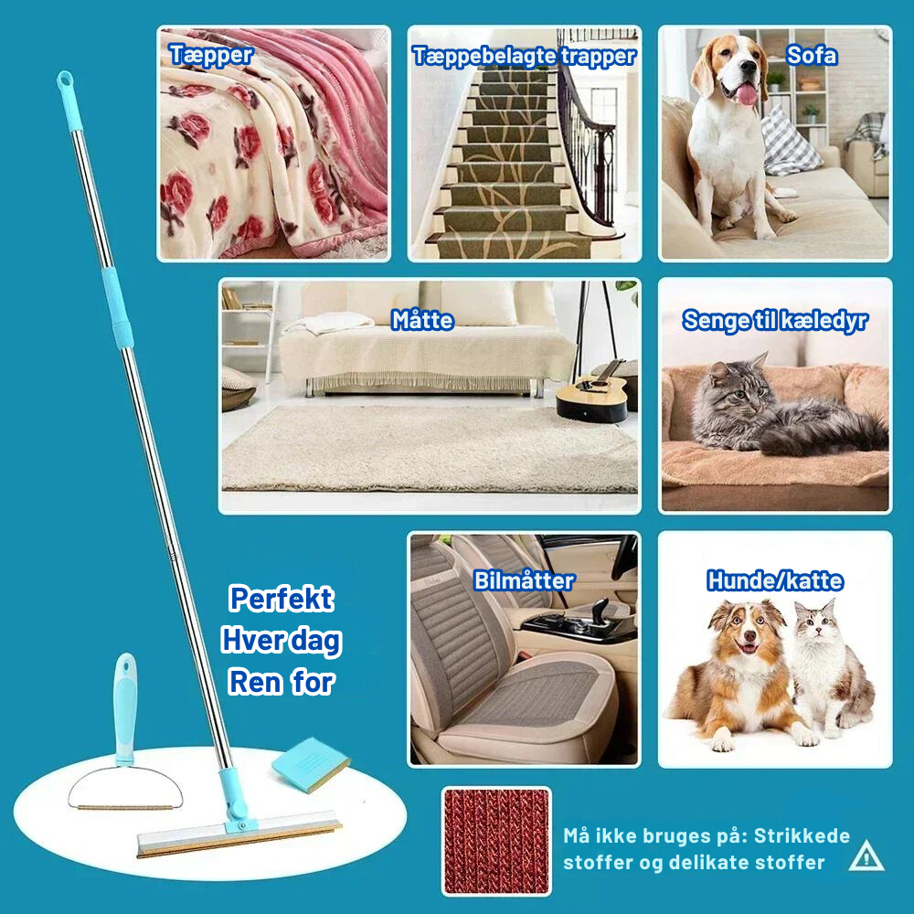 Portable Pet Hair Remover for Effortless Cleaning