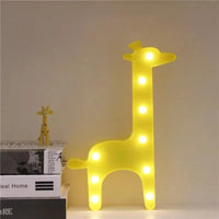 Giraffe yellow