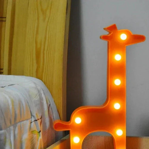 Table Lamp Featuring Animal Design