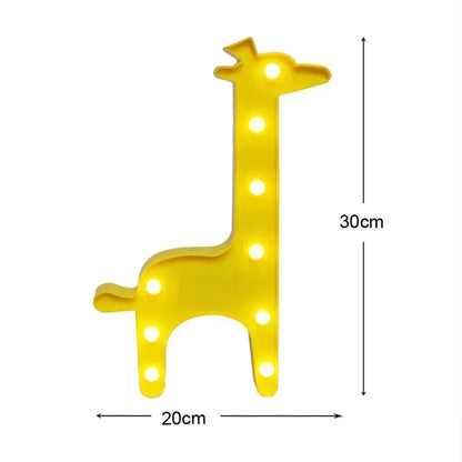 Table Lamp Featuring Animal Design