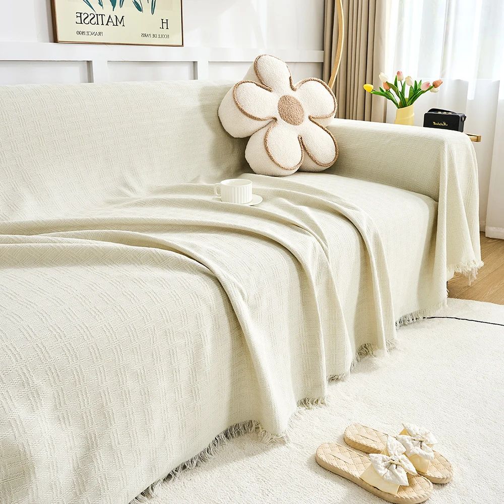 Tranquil Touch Geometric Sofa Protector