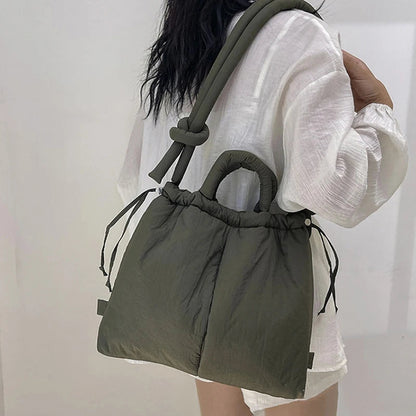 Riva Puffer Handbag – Trendy Shoulder Strap Carry Bag